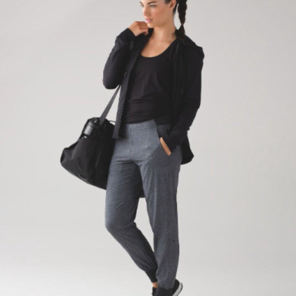 Lululemon Get Ready Jogger (Swift) Women's Size 4 Navy Gray Stretch Pockets